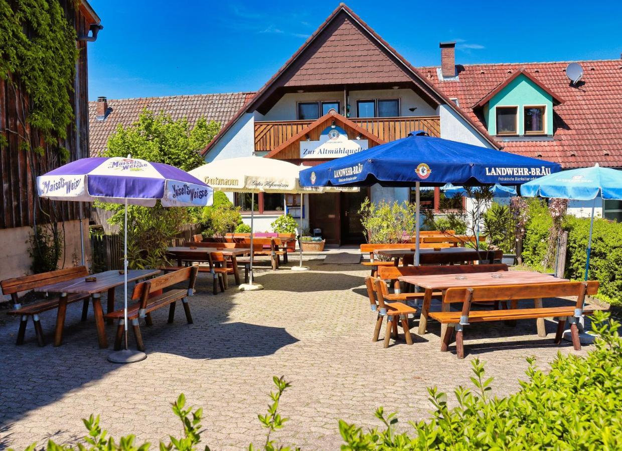 Hotel Zur Altmuehlquelle Windelsbach Esterno foto
